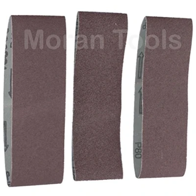 Image of Toolzone 3 Piece 60 x 400mm Assorted Sanding Belts
