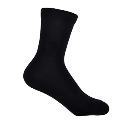 Image of 5 pairs of Plain Black School socks