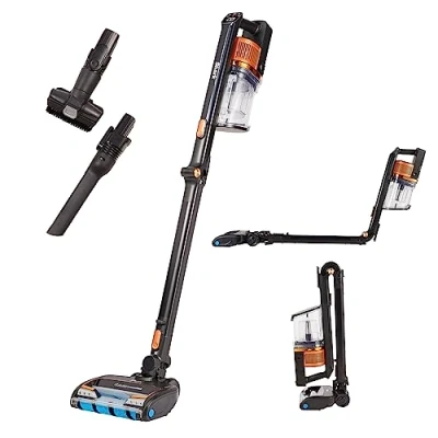 Image of Shark IZ300EU, Cordless Vacuum Cleaner, Black/Copper, 60 Minuten Laufzeit