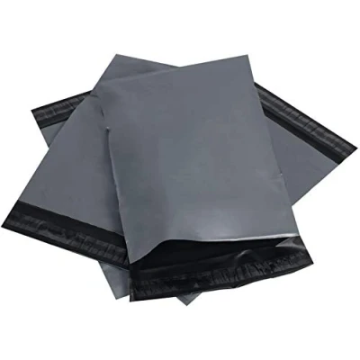 Image of Pack of 100 Grey Mailing Bags Strong Parcel Postage Plastic Post Poly Self Seal 430mm x 610mm (17 inch 24 inch)