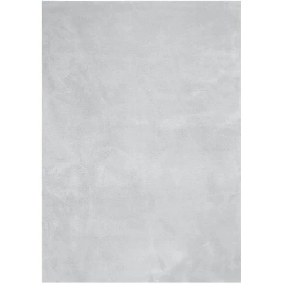 Image of vidaXL Rug HUARTE Short Pile Soft and Washable Grey 240x340 cm
