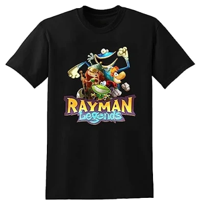Image of Rayman Legends T Shirt Mens Unisex Black Tees M