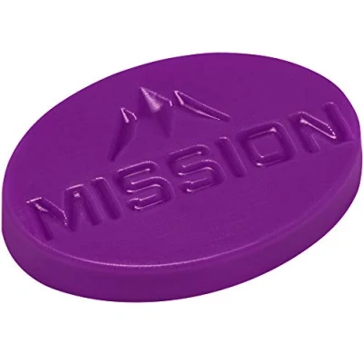 Image of Mission Darts Grip Wax with Logo Scented (Purple Grape)