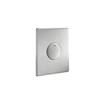 Image of GROHE Skate Wall Plate, Stainless Steel 38672SD0