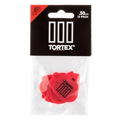 Image of Jim Dunlop 462P.50 Tortex III Player Pack (Pack of 12)