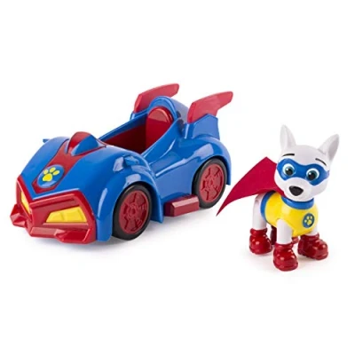 Image of Paw Patrol Spin Master Apollo&#039;s Pup Mobile Vehicle and Figure