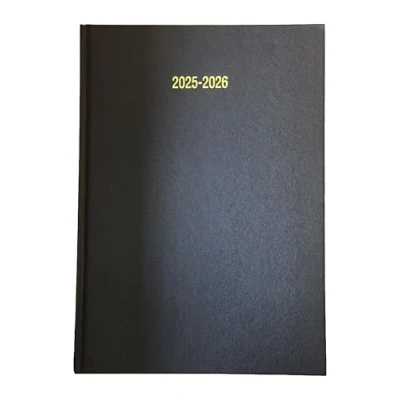 Image of Academic Diary 2024 2025 A5 WTV Week to View GREY