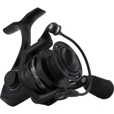 Image of PENN Conflict II Long Cast, Fishing Reel, Spinning Reels, Sea Fishing, Lightweight Saltwater Spin Reel for Lure and Bait Bass, Pollack, Cod, Mackerel, Wrasse, Unisex, Black, 6000