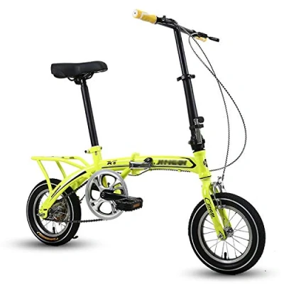 Image of ZDXC Folding Bicycle 12 Inch Student Adult Compact Foldable Bike Mini Lightweight To Work School