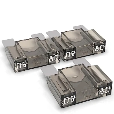 Image of AUPROTEC MAXI Blade Fuses 20 80 amps Plug in Fuse Spade choice: 80A Ampere white, 3 pcs