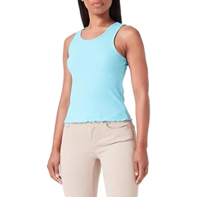 Image of VERO MODA Women&#039;s Vmemma Tank Top Noos, Bachelor Button, S