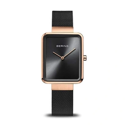 Image of BERING Women Analog Quartz Classic Collection Watch with stainless steel Strap and Sapphire Crystal 14528 166