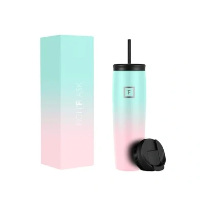 Image of IRON FLASK Nomad Tumbler 825 ml, 2 Lids (Straw/Flip), Vacuum Insulated Stainless Steel Bottle, Double Walled, Thermo Coffee Travel Mug, Water Metal Canteen