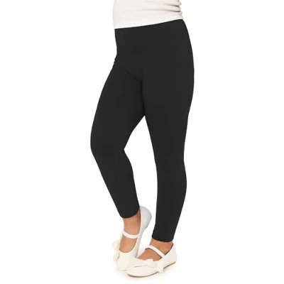 Image of Merry Style Girl&#039;s Long Leggings MS10 130 (Black, 9 Years)