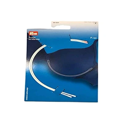 Image of Prym Bra Underwires, White, Gr. F (100), weiß, 2 Stück