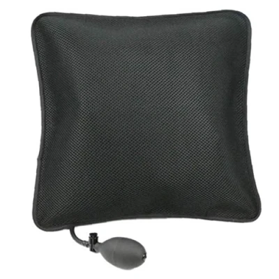 Image of Air Inflatable Pillow Portable Lumbar Support Backrest Cushions with Pump for Home, Office, Travel and Car