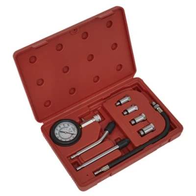 Image of Sealey Petrol Engine Compression Test Kit 8pc