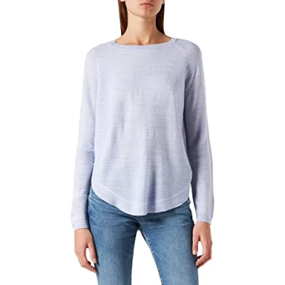 Image of ONLY Women&#039;s ONLCAVIAR L/S Pullover KNT NOOS Sweater, Cosmic Sky/Detail:Melange, S