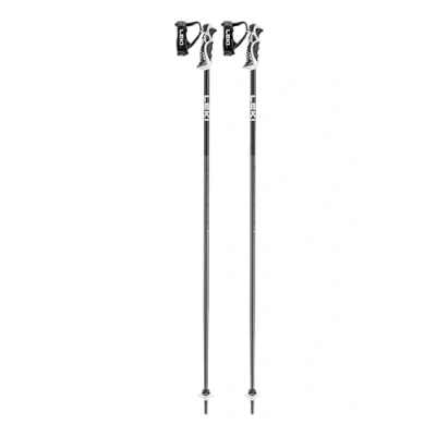 Image of LEKI Bold Lite S Ski Poles, Anthracite Black Bright Red, 115 cm