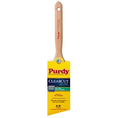 Image of Purdy 144152825 Clearcut Elite Glide Trim Brush, Multicolor, One Size