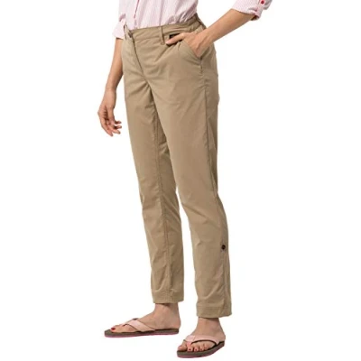Image of Jack Wolfskin Women Desert Roll Up Pants Women&#039;s Sand Dune, Size: 88