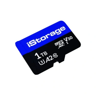 Image of iStorage microSD Card 1TB Encrypt data stored on Cards using datAshur SD USB flash drive Compatible with drives only
