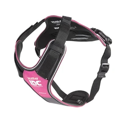 Image of IDC Longwalk Y Harness, Pink Gray, Size: XL