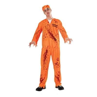 Image of Forum Adult Bloody Convict Costume, Size Small Halloween