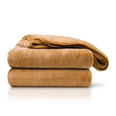 Image of Amago Cuddly Blanket, Cashmere Feel, 130 x 170 cm Sand