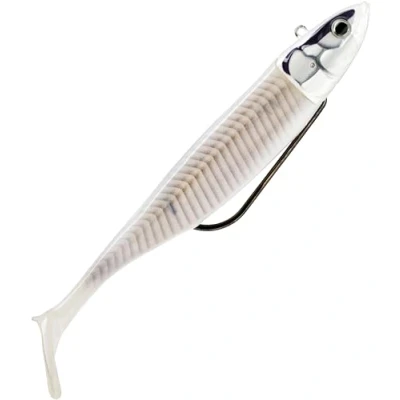 Image of Storm Biscay Shad 14 cm 2 Montados WPRLS, White/Black/Grey,19STBSCS14WPRLS