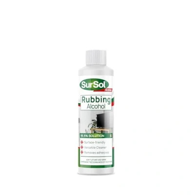 Image of SurSol Active All Purpose Rubbing Alcohol Isopropyl 99.9% Pure Isopropanol IPA for Cleaning 250ml