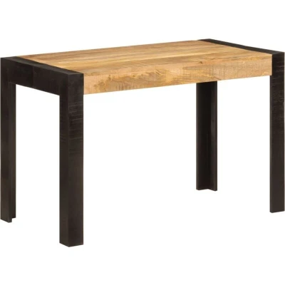 Image of vidaXL Dining Table 120x60x76 cm Solid Wood Mango