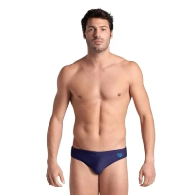 Image of arena Santamarias R Men&#039;s Swimsuit, Sea and Pool Swimsuit Briefs in Lined Fabric MaxFit Chlorine Salt Resistant, UV Protection 50+