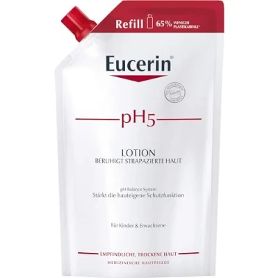 Image of Eucerin pH 5 Lotion Refill Bag for Sensitive Skin 400ml
