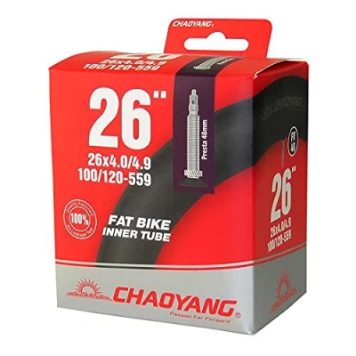 Image of CHAOYANG Inner Tube 26x4,0 4,9 FAT BIKE Presta Valve 48mm