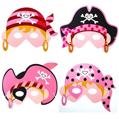 Image of Playwrite Pink Pirate Mask