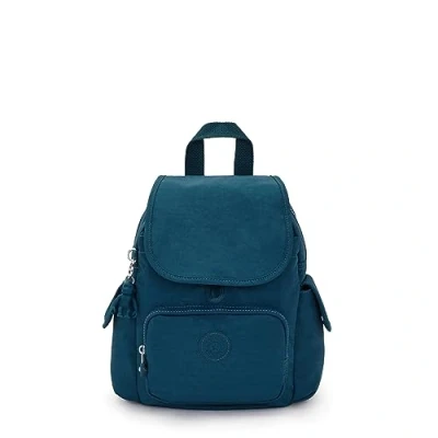 Image of Kipling Unisex&#039;s City Pack Mini Luggage Messenger Bag, Green, One Size
