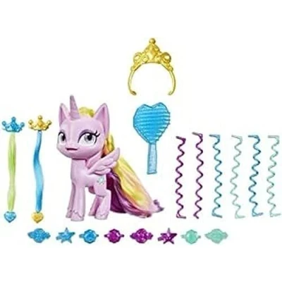 Image of My Little Pony Princess Cadance Great Hair 12.5 cm Styling Figure with 17 Accessories, Ages 4+, F1287