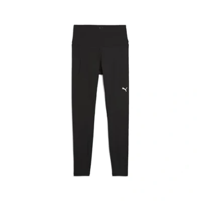 Image of Puma Cloudspun SOFT Leggings, Women&#039;s, Size: XL, Black/white