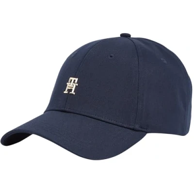 Image of Tommy Hilfiger Women’s Elevated Chic Cotton Cap, Blue (Space Blue), One Size