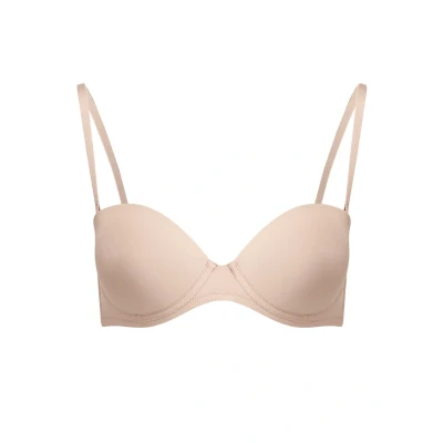 Image of Calvin Klein Underwear Perfectly FIT Multiway / Strapless bra, Women&#039;s, Size: 34D, Sanddune