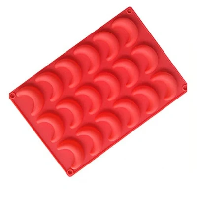 Image of Golddunes Moon Silicone Mould Ice, Yoghurt, Candy, Sweet, Jelly, Wax, Chocolate, Muffin, Soap, Cake, Baking