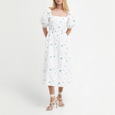 Image of Barbour Fairacre Cotton Poplin Dress UK 14