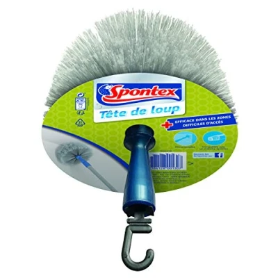 Image of Spontex Wolf Head with Soft Fibres for Dusting Practical/Effective/Ideal Difficult Areas 1 Unit