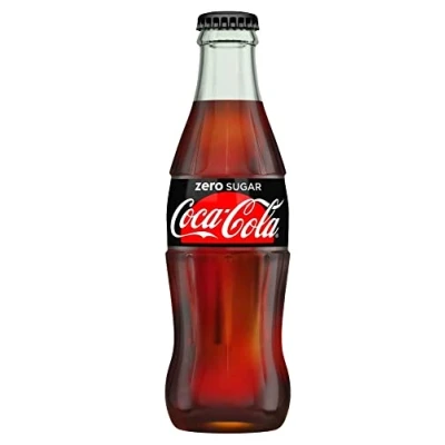 Image of Coke Zero NRB Splits, 24 x 20 cl Bottles, Coca Cola Sugar is Our Free cola,