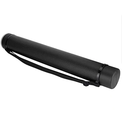 Image of Drawing Storage Tube, Poster Extendable Artworks for Posters Maps Documents(Black)