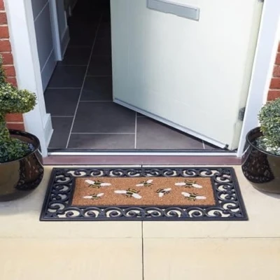 Image of Smart Garden Honeybees Doormat Insert 53cm x 23cm