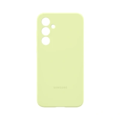 Image of Samsung Silicone Back Cover Green Galaxy A35 5G