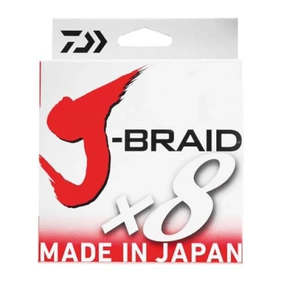 Image of Daiwa J Braid 8 0.06mm, 4,0kg/9,0lbs 150m multicolour