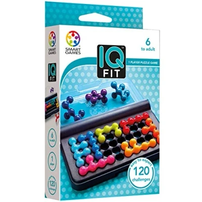 Image of Smart Games IQ Fit, Puzzle Game with 120 Challenges, 6+ Years
